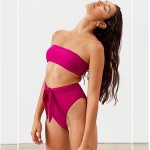 Mara Hoffman // Goldie Bikini Bottom in Levante